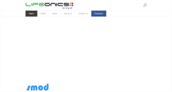 Desktop Screenshot of lifeonics.com
