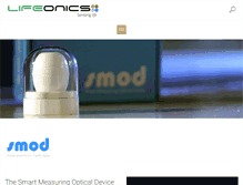Tablet Screenshot of lifeonics.com